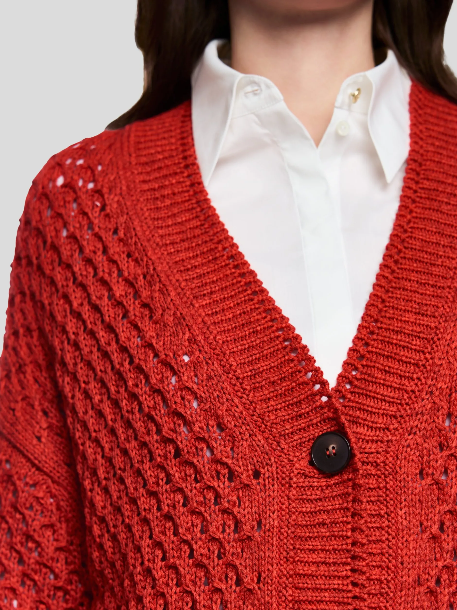 Marc Cain Damen Cardigan in rot