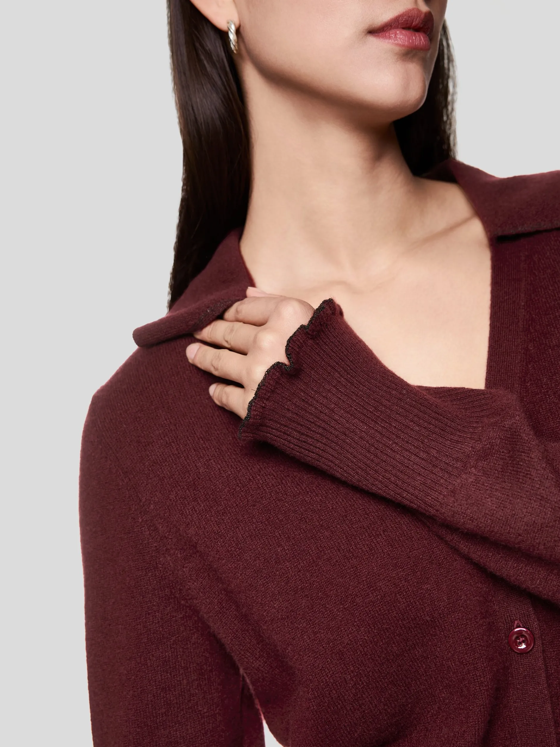 Marc Cain Damen Cardigan in rot