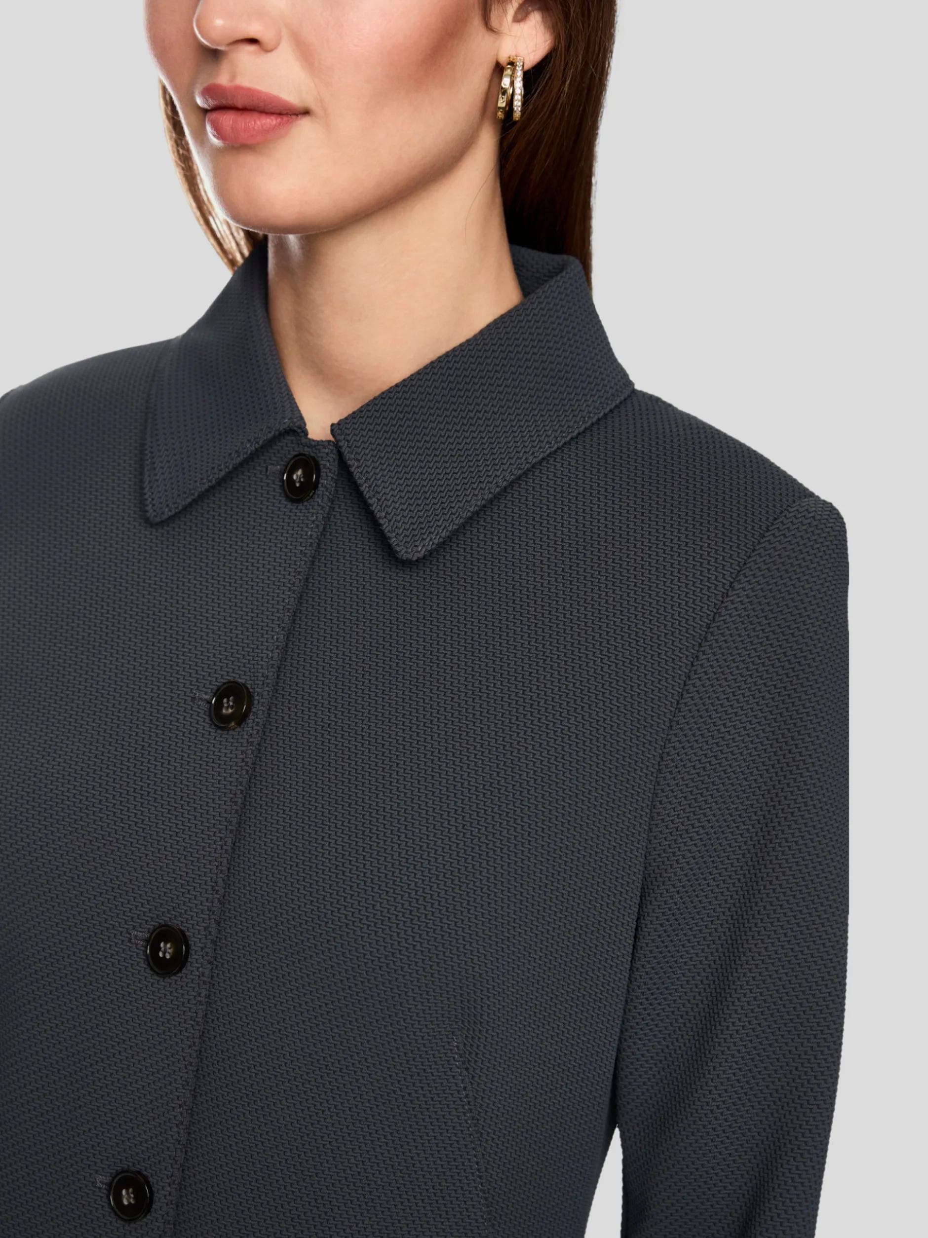 Marc Cain Damen Kleid in anthrazit