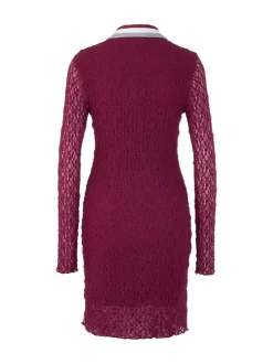 Marc Cain Damen Kleid in bordeaux