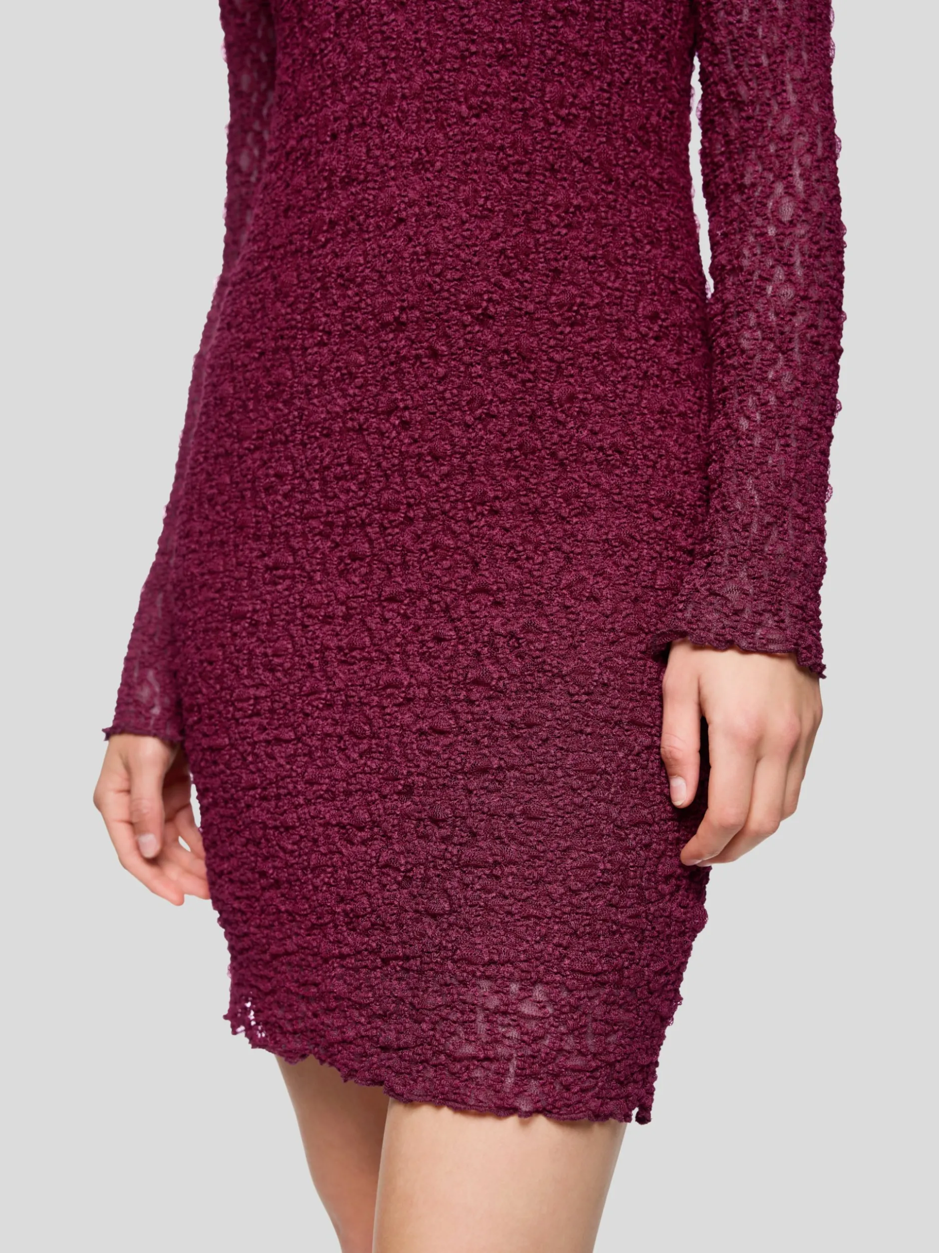 Marc Cain Damen Kleid in bordeaux