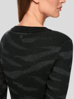 Marc Cain Damen Kleid in schwarz