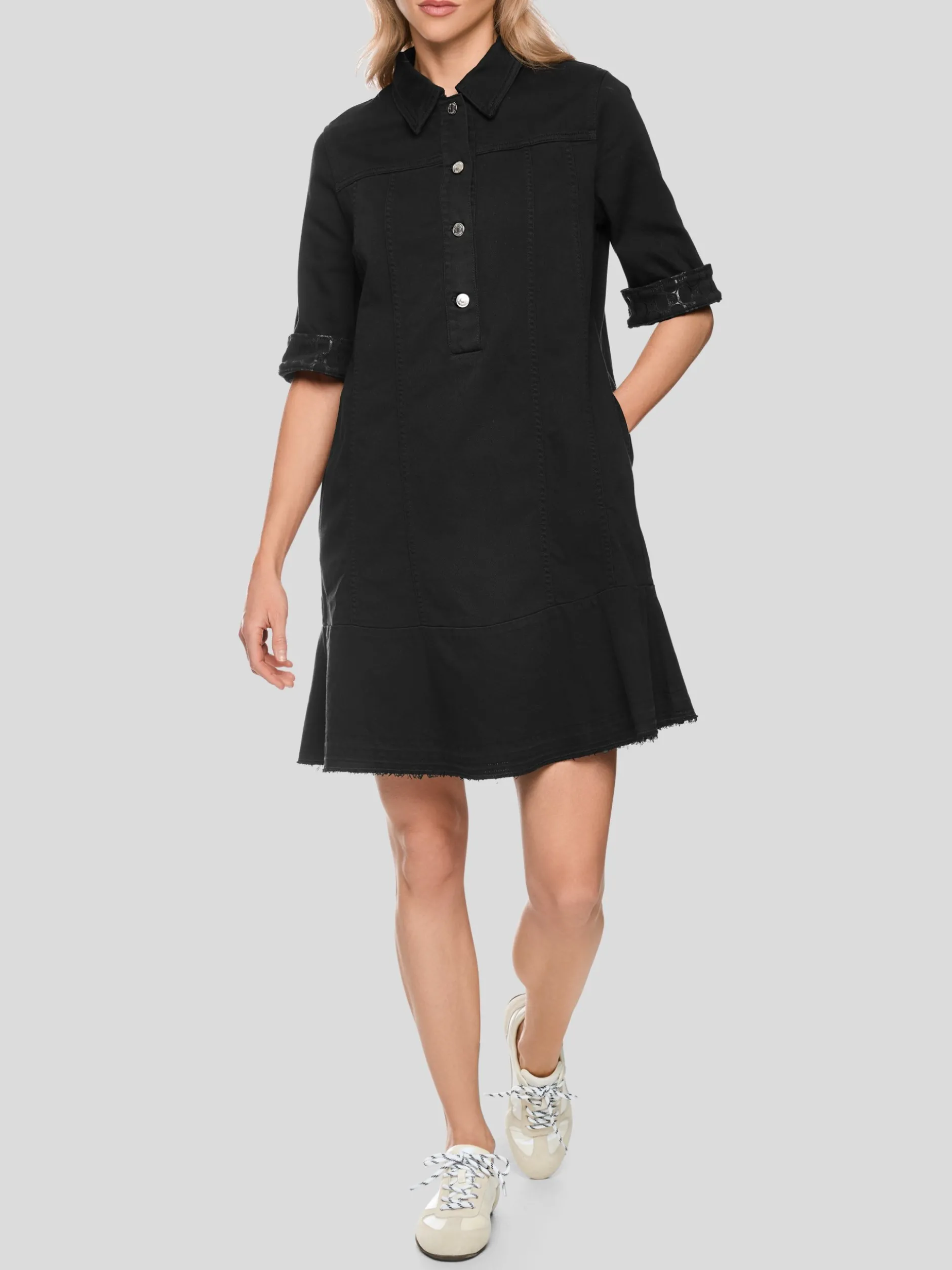 Marc Cain Damen Kleid in schwarz