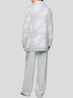Marc Cain Damen Mantel in grau