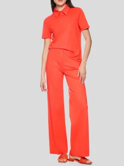 Marc Cain Damen Poloshirt in orange
