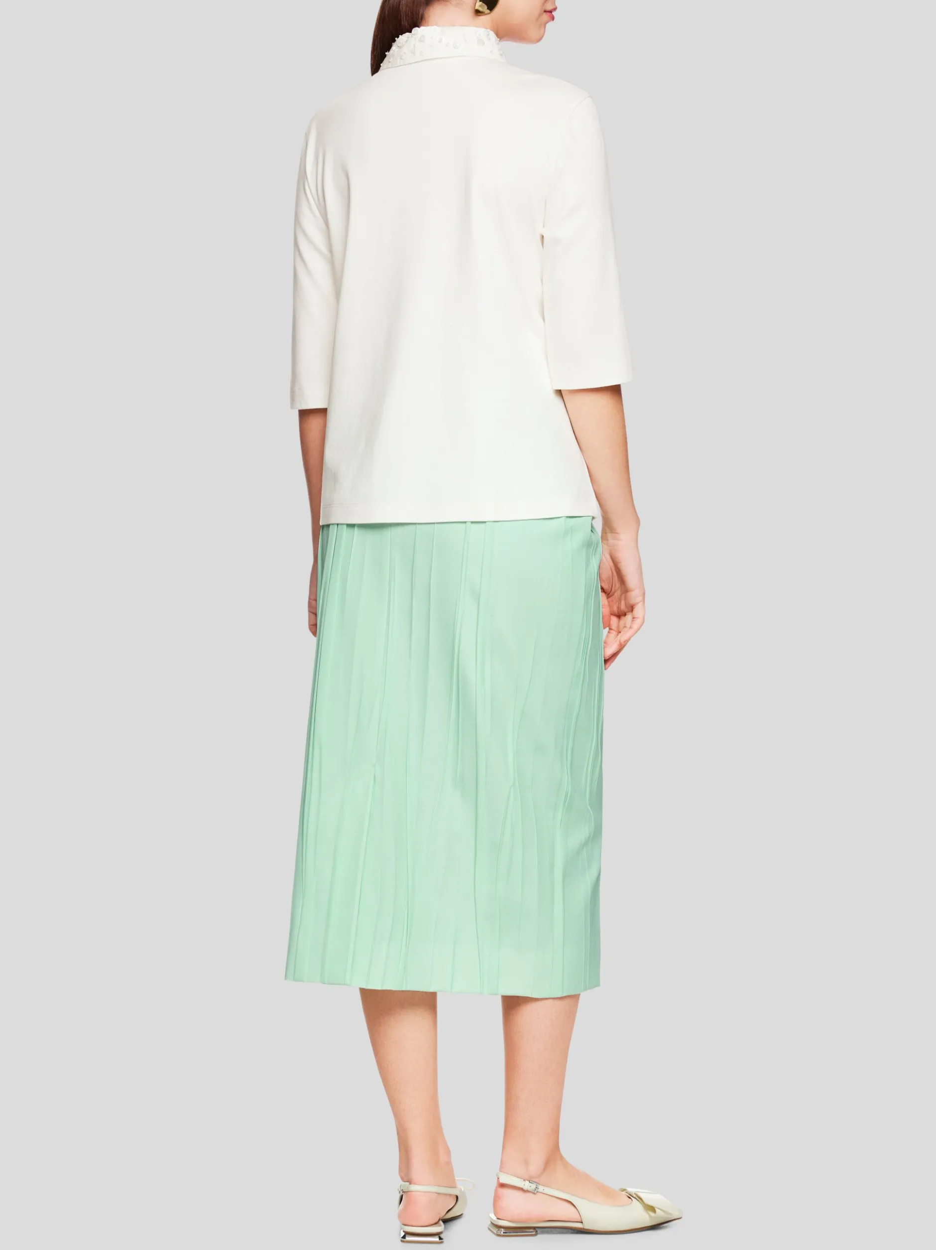 Marc Cain Damen Poloshirt in weiß