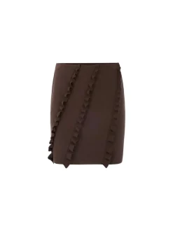 Marc Cain Damen Rock in braun
