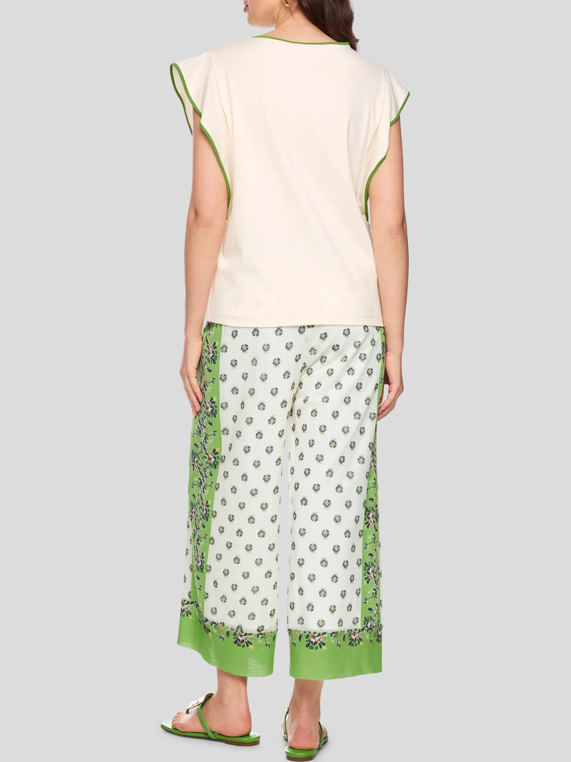 Marc Cain Damen T-Shirt in ecru