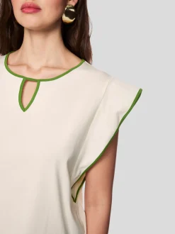 Marc Cain Damen T-Shirt in ecru