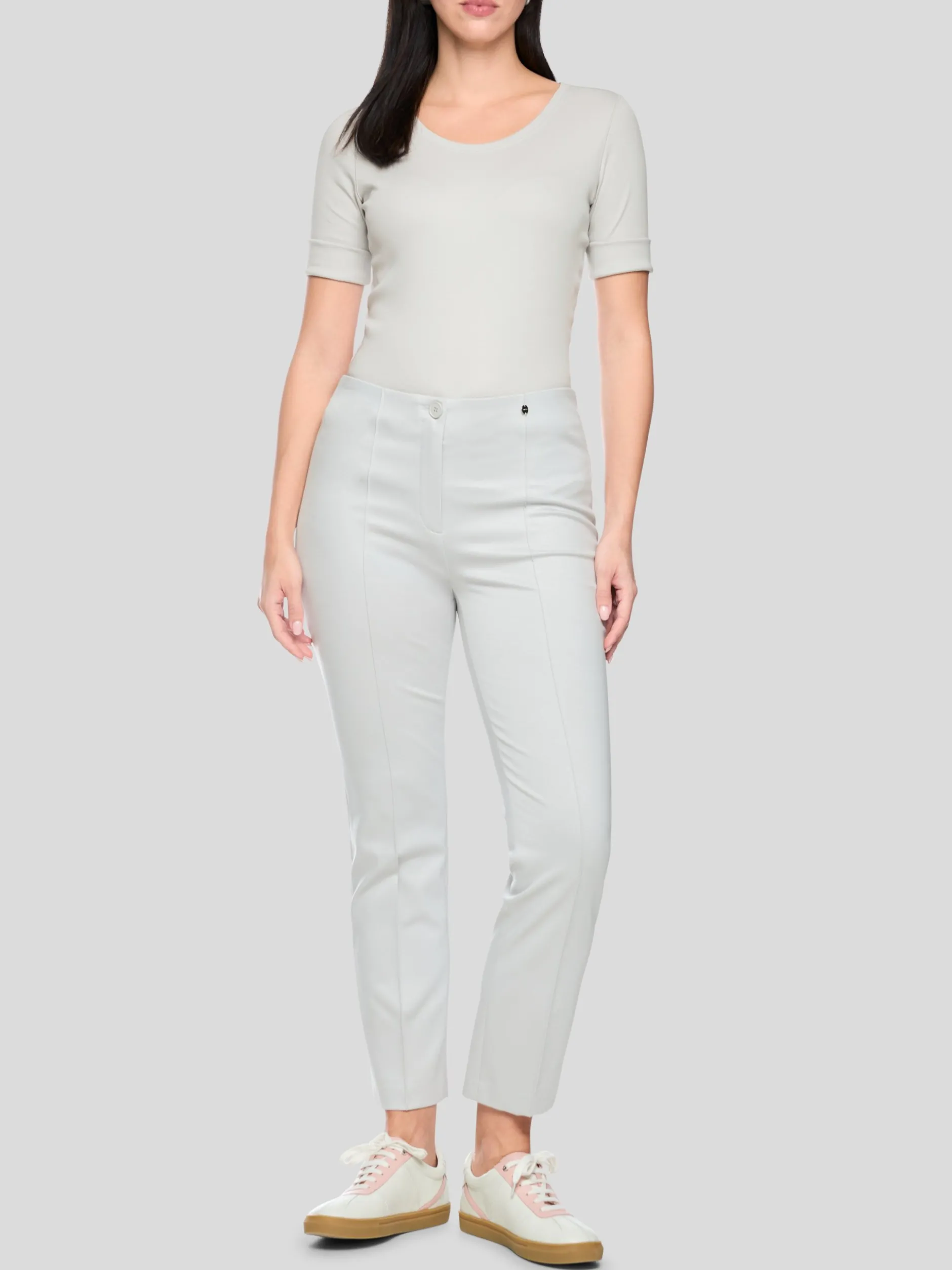 Marc Cain Damen T-Shirt in grau