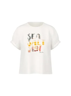 Marc Cain Damen T-Shirt in weiß