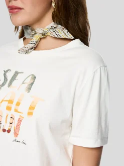 Marc Cain Damen T-Shirt in weiß