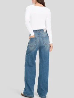 Marc Cain Damen T-Shirt in weiß