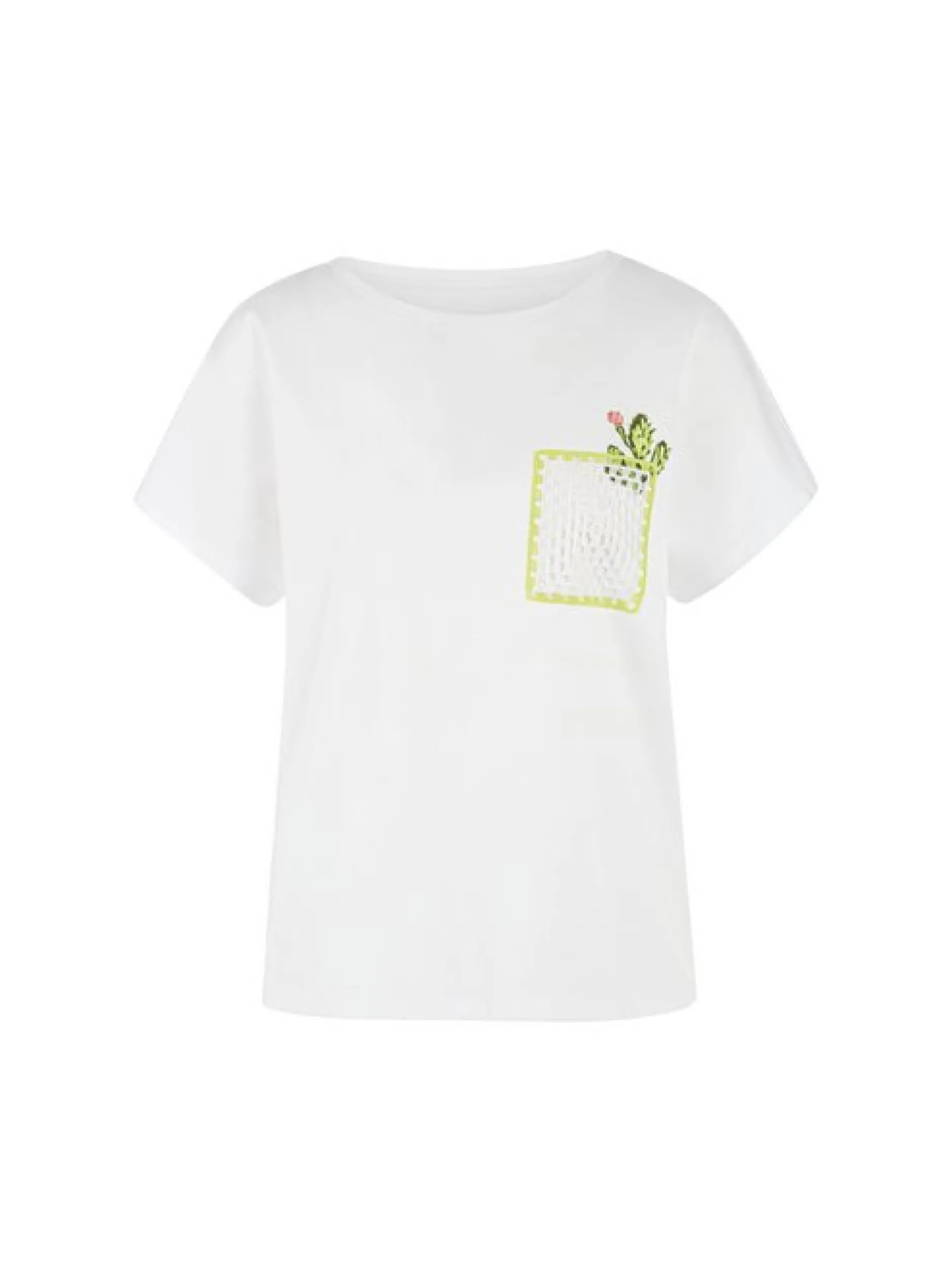 Marc Cain Damen T-Shirt in weiß