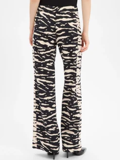 Marc Cain Sports Damen Hose in schwarz beige