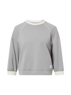 Marc Cain Sports Damen Langarmshirt in hellgrau