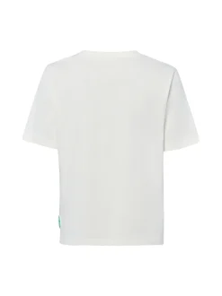 Marc Cain Sports Damen T-Shirt in ecru mehrfarbig