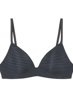 Marc O'Polo Damen Bügelloser BH - Second Skin in anthrazit