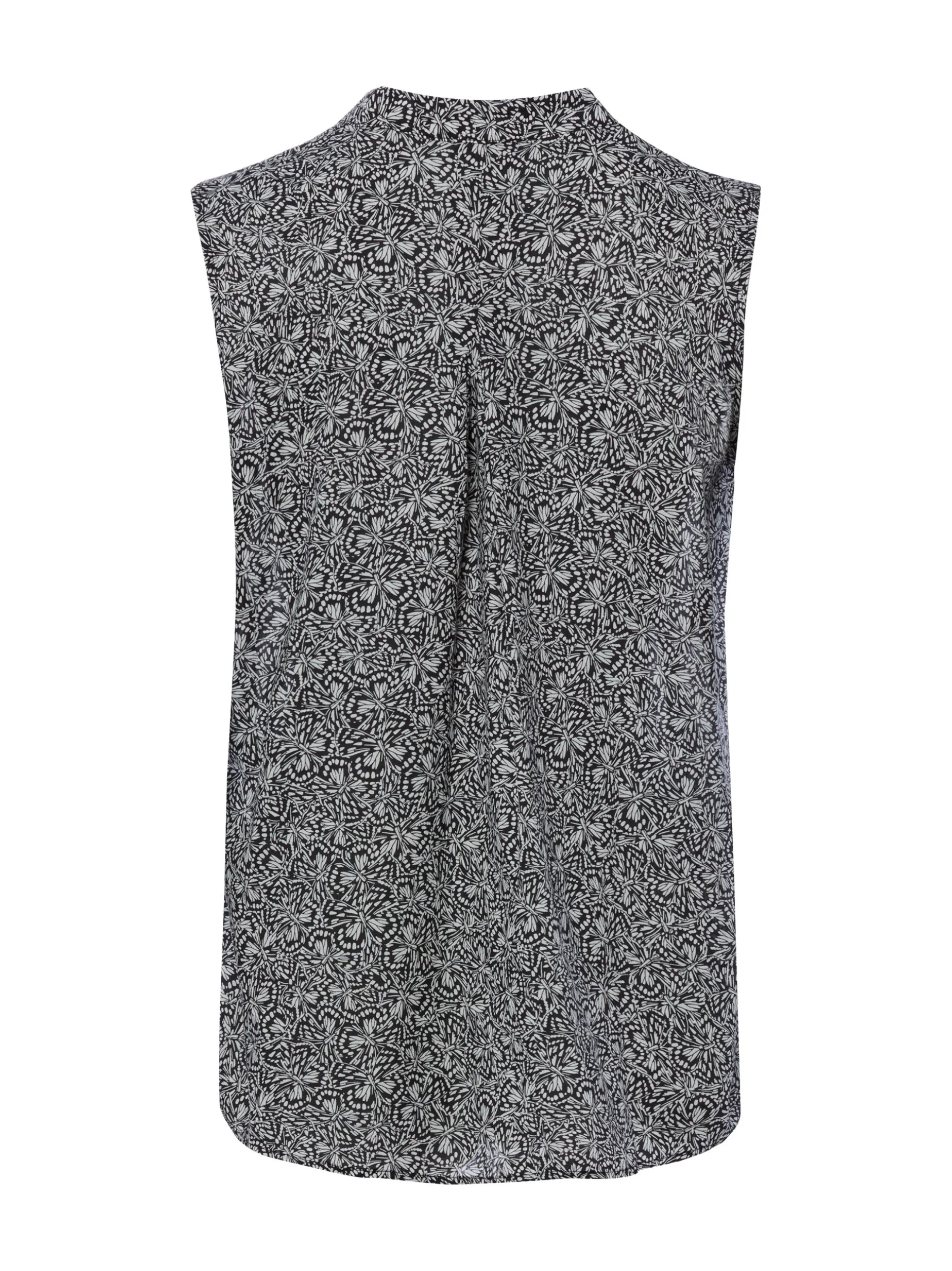 Marc O'Polo Damen Blusentop in schwarz weiß