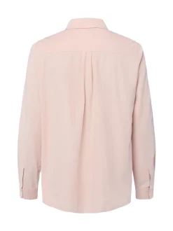 Marc O'Polo Damen Cord-Hemdbluse in rosa