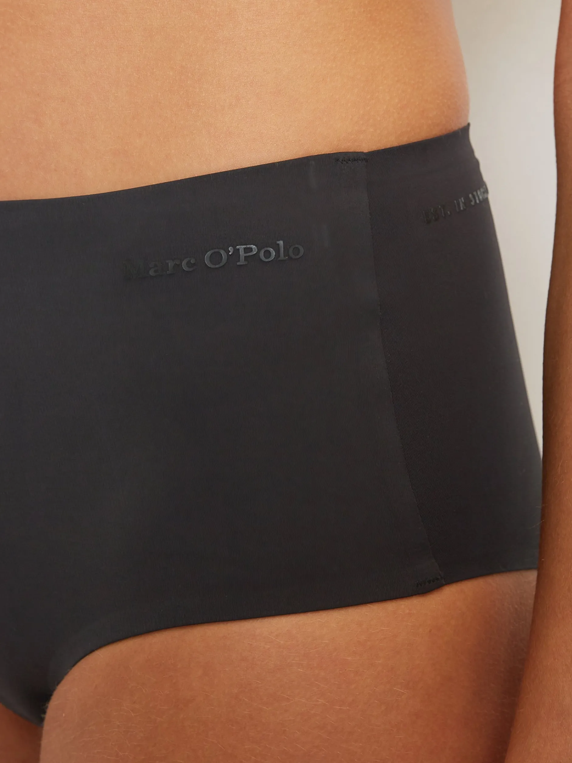 Marc O'Polo Damen Panty - Foundation in schwarz