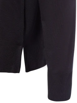 Marc O'Polo Damen Pullover in marine - Ärmel: langarm