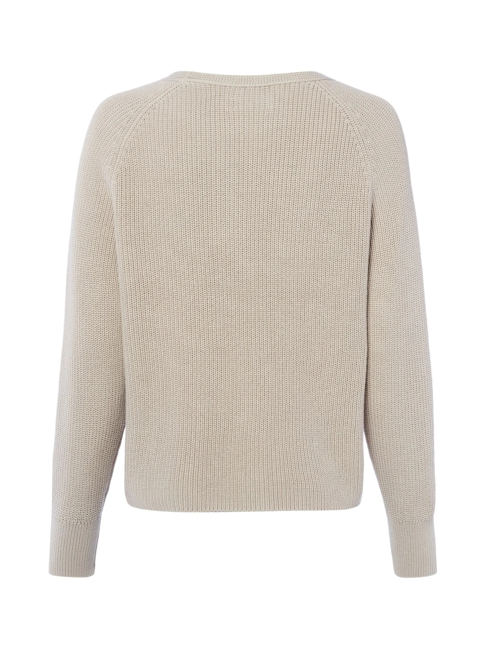 Marc O'Polo Damen Strickpullover in hellgrau