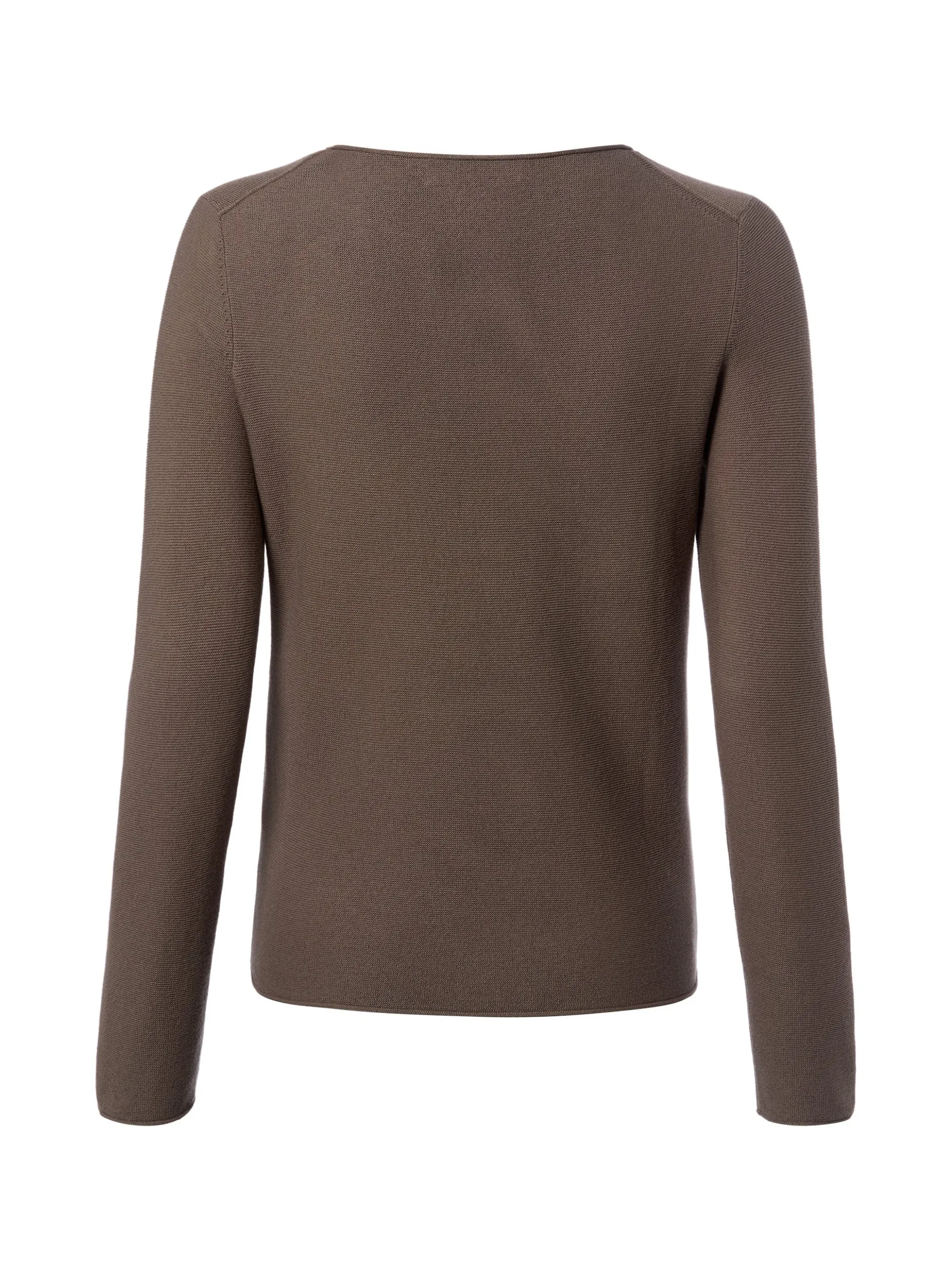 Marc O'Polo Damen Strickpullover in taupe