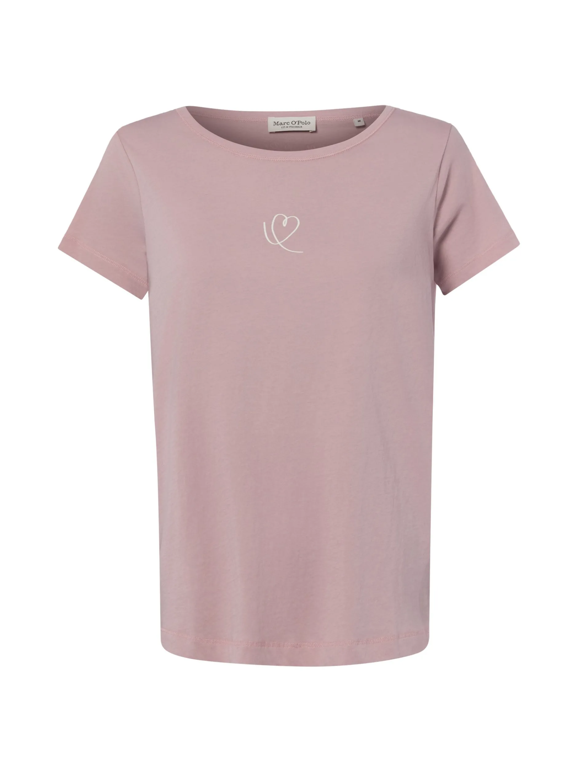 Marc O'Polo Damen T-Shirt in altrosa - Ärmel: kurzarm