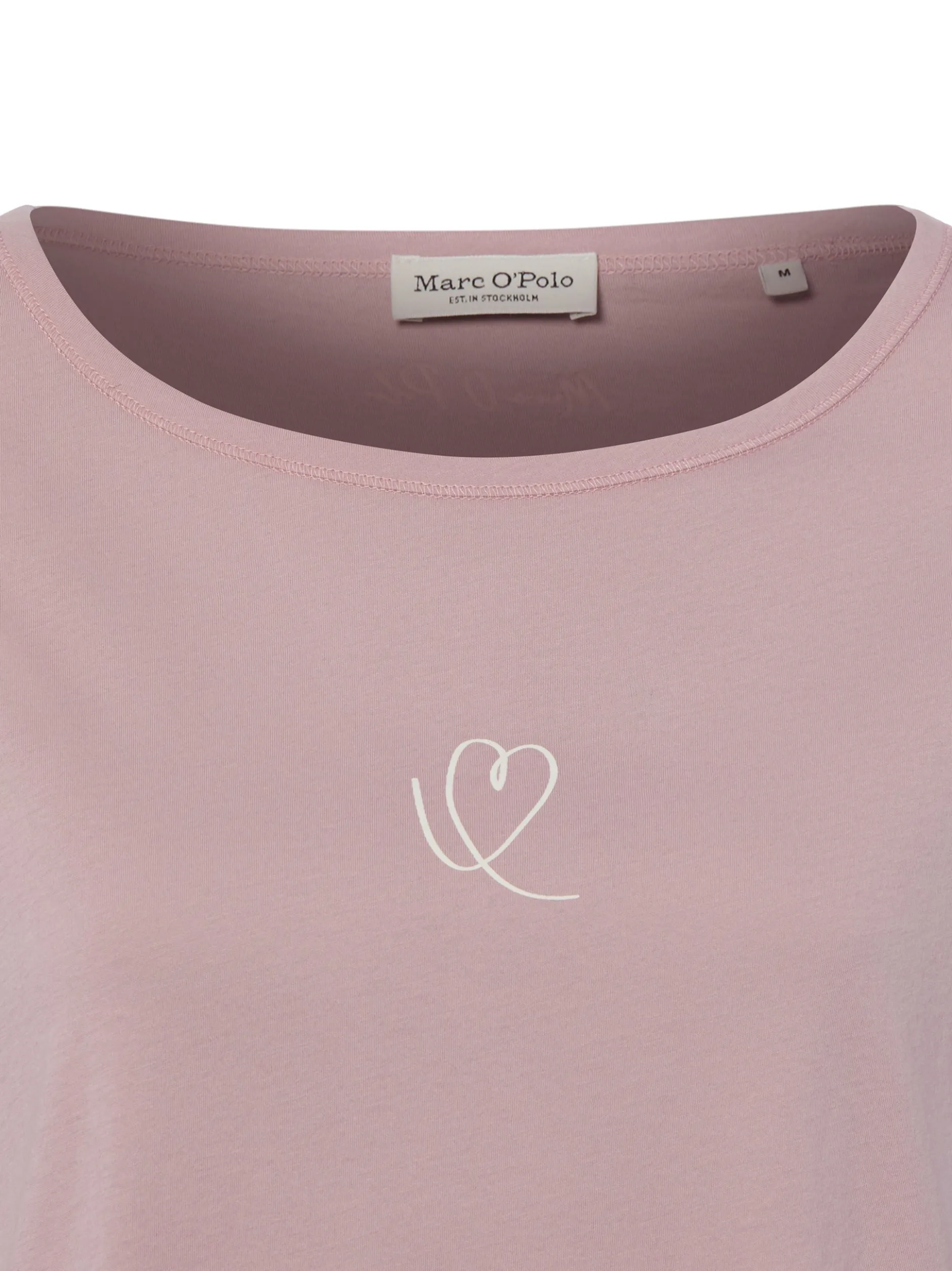Marc O'Polo Damen T-Shirt in altrosa - Ärmel: kurzarm