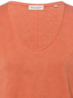 Marc O'Polo Damen T-Shirt in koralle - Ärmel: extra kurz