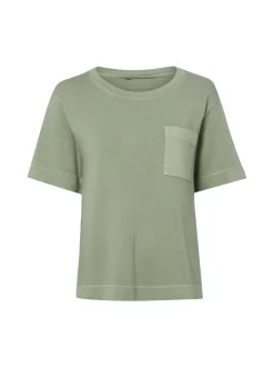 Marc O'Polo Damen T-Shirt in lind - Ausschnitt: Rundhals
