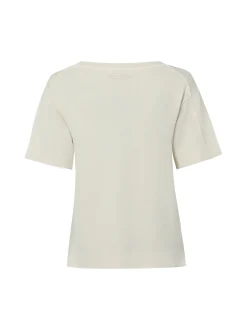 Marc O'Polo Damen T-Shirt in sand - Ausschnitt: Rundhals