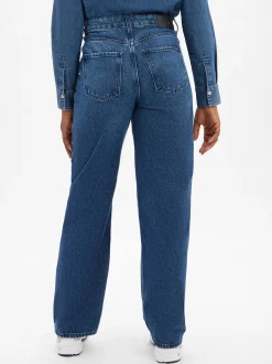 Marc O'Polo Denim Damen Jeans - Tomma in blue stone