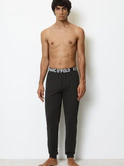 Marc O'Polo Herren Jogginghose - Mix & Match Cotton in schwarz