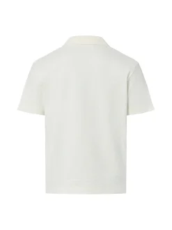 Marc O'Polo Herren Poloshirt in ecru - Ärmel: kurzarm