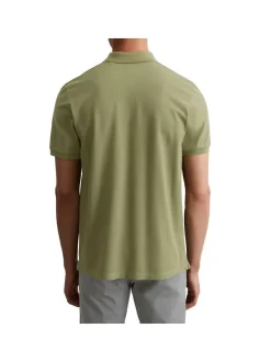 Marc O'Polo Herren Poloshirt in grün - Ärmel: kurzarm