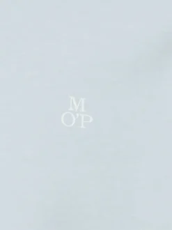 Marc O'Polo Herren T-Shirt in hellblau - Ärmel: kurzarm