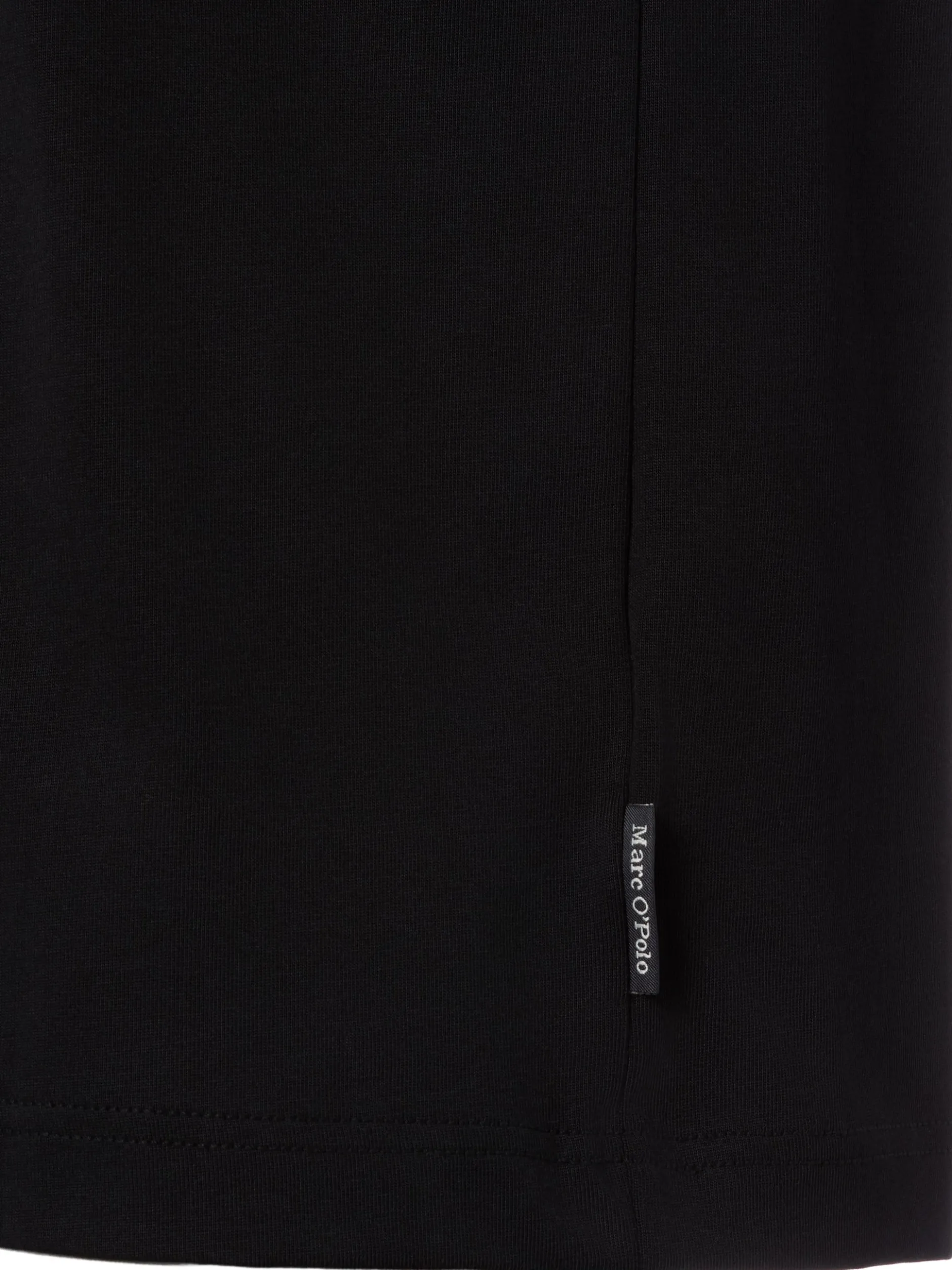 Marc O'Polo Herren T-Shirt in schwarz - Ärmel: kurzarm