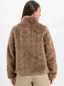 Marie Lund Übergangsjacke in taupe