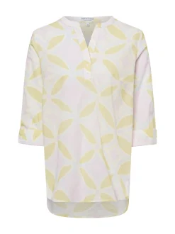Marie Lund Damen Bluse in vanille mehrfarbig