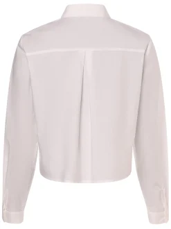 Marie Lund Damen Bluse in weiß - Ärmel: langarm