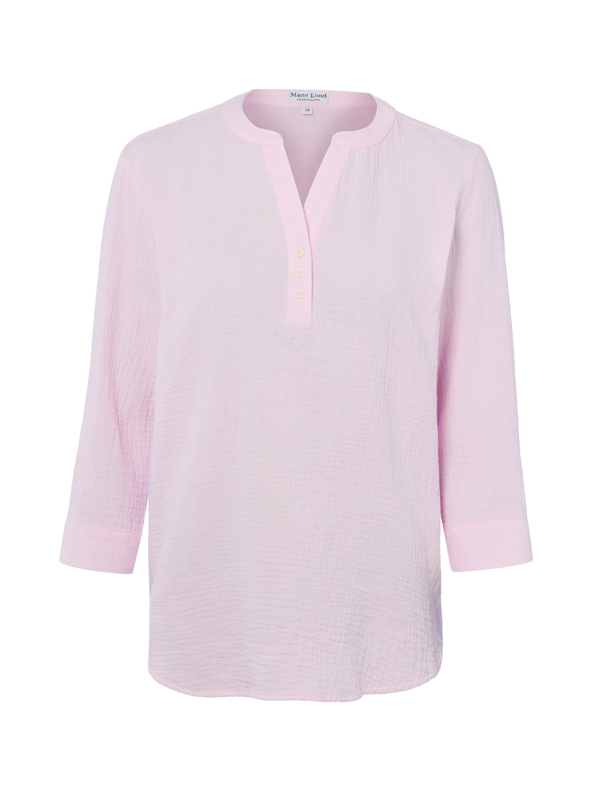 Marie Lund Damen Blusenshirt in rosa - Ärmel: 3/4 Arm