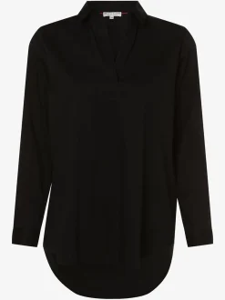 Marie Lund Damen Blusenshirt in schwarz - Ärmel: langarm