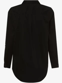 Marie Lund Damen Blusenshirt in schwarz - Ärmel: langarm