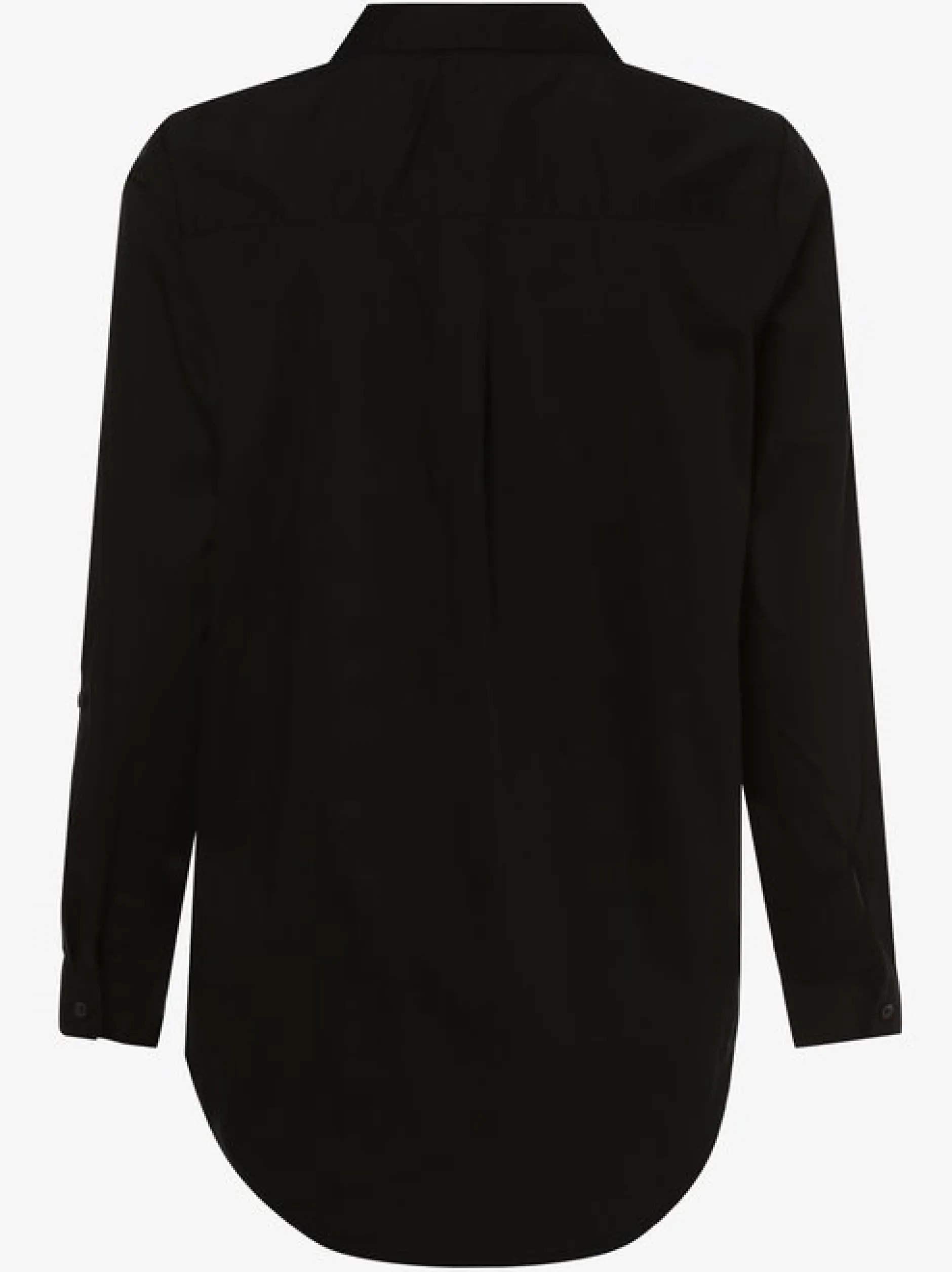 Marie Lund Damen Blusenshirt in schwarz - Ärmel: langarm