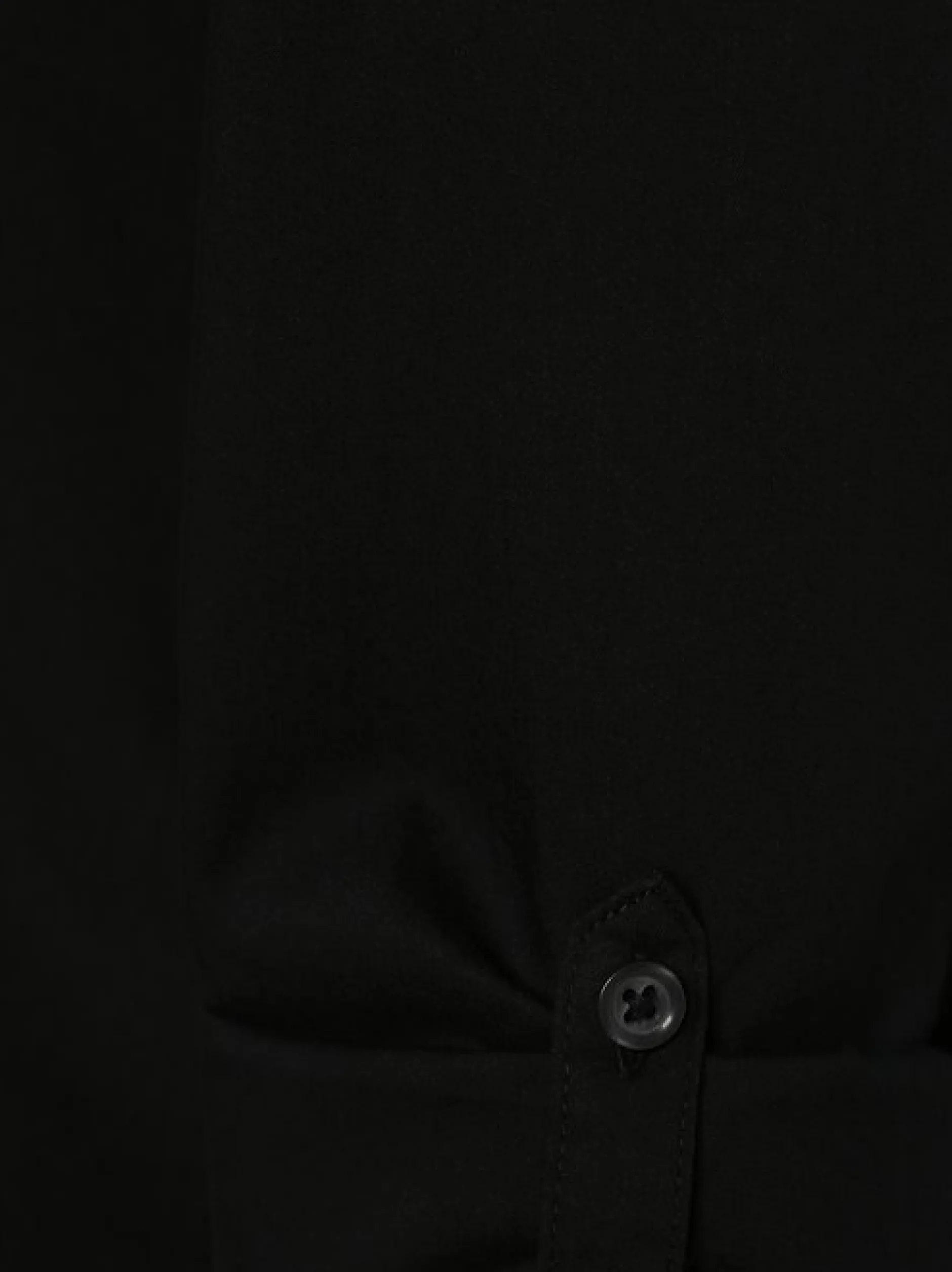 Marie Lund Damen Blusenshirt in schwarz - Ärmel: langarm
