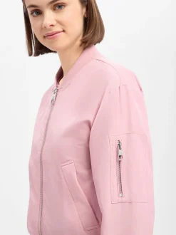 Marie Lund Damen Bomberjacke in rosa