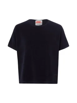 Marie Lund Damen Frottee-Shirt in marine