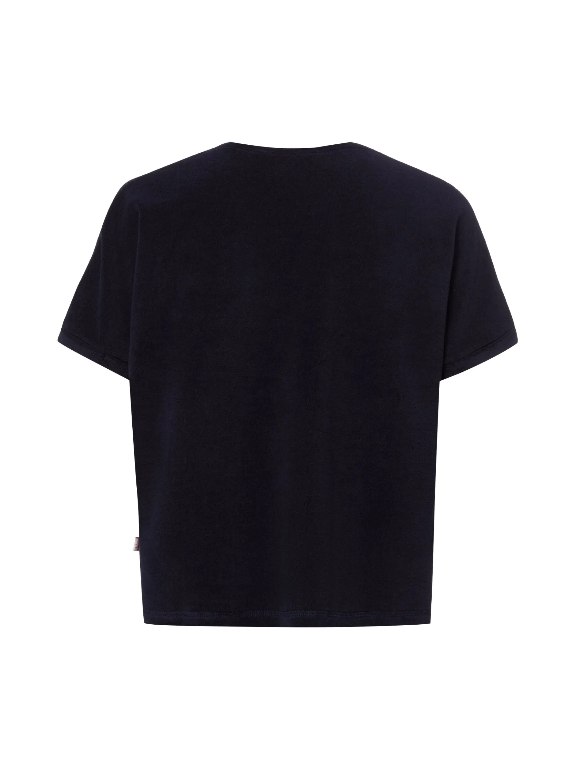Marie Lund Damen Frottee-Shirt in marine